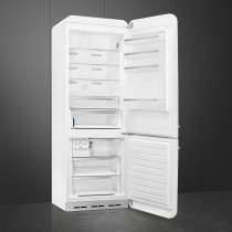 Szabadonálló kombinált hűtő alsó mélyhűtővel SMEG FAB38RWH5 fehér