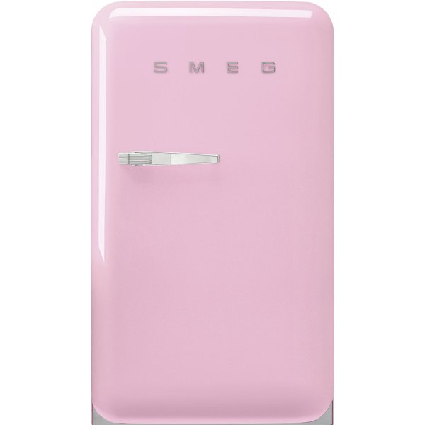 Szabadonálló kombinált hűtő belső mélyhűtővel SMEG FAB10RPK5 pink