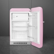 Szabadonálló kombinált hűtő belső mélyhűtővel SMEG FAB10RPK5 pink