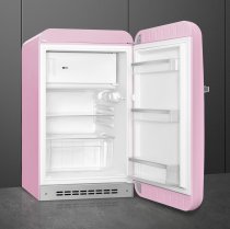 Szabadonálló kombinált hűtő belső mélyhűtővel SMEG FAB10RPK5 pink