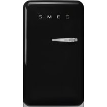 Szabadonálló kombinált hűtő belső mélyhűtővel SMEG FAB10LBL5 fekete
