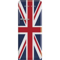 Szabadonálló kombinált hűtő belső mélyhűtővel SMEG FAB28RDUJ5 angol zászlós