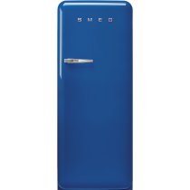 Szabadonálló kombinált hűtő belső mélyhűtővel SMEG FAB28RBE5 kék