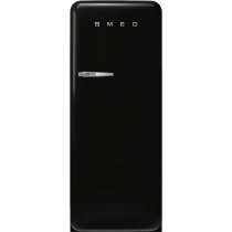 Szabadonálló kombinált hűtő belső mélyhűtővel SMEG FAB28RBL5 fekete