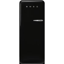 Szabadonálló kombinált hűtő belső mélyhűtővel SMEG FAB28LBL5 fekete