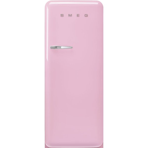 Szabadonálló kombinált hűtő belső mélyhűtővel SMEG FAB28RPK5 pink