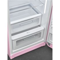 Szabadonálló kombinált hűtő belső mélyhűtővel SMEG FAB28RPK5 pink