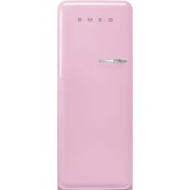 Szabadonálló kombinált hűtő belső mélyhűtővel SMEG FAB28LPK5 pink