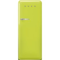 Szabadonálló kombinált hűtő belső mélyhűtővel SMEG FAB28RLI5 citromzöld