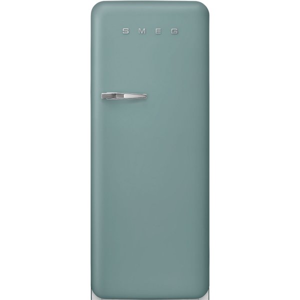 Szabadonálló kombinált hűtő belső mélyhűtővel SMEG FAB28RDEG5 smaragzöld