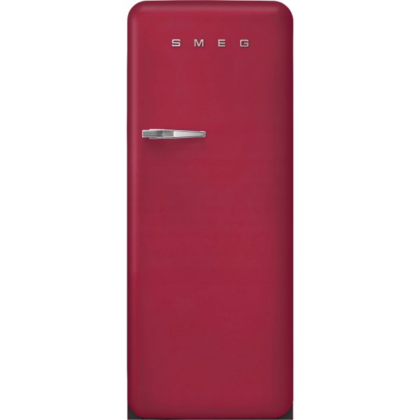 Szabadonálló kombinált hűtő belső mélyhűtővel SMEG FAB28RDRB5 rubinvörös