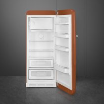 Szabadonálló kombinált hűtő belső mélyhűtővel SMEG FAB28RDRU5 rozsda