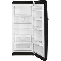 Szabadonálló kombinált hűtő belső mélyhűtővel SMEG FAB28RDBLM5 fekete