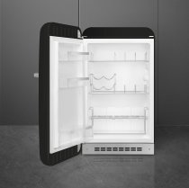 Szabadonálló hűtők fagyasztó nélkül SMEG FAB10HLBL5 fekete
