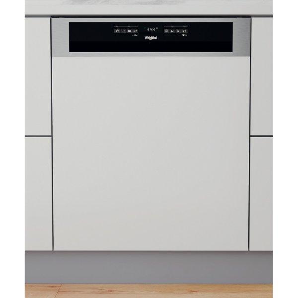 Beépíthető mosogatógép (60) RÉSZINTEGRÁLT Whirlpool WBO 3O33 PL X