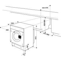 Beépíthető mosógép Whirlpool BI WMWG 91485 EU