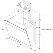 Oldalfali Elszívó Whirlpool WHVP 62F LT SD