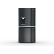 Amerikai típusú hűtők Whirlpool WQ9I FO2BX EF Black Steel