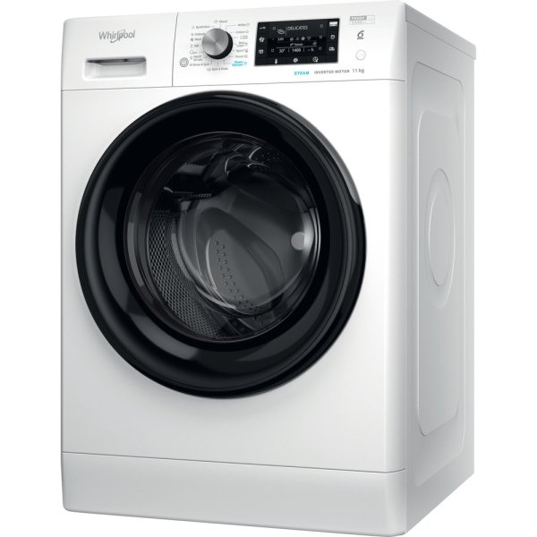 Szabadonálló elöltöltős mosógép Whirlpool FFD 11469 BV EE Fehér