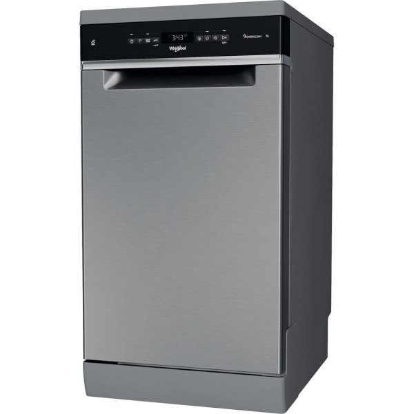 Szabadonálló mosogatógépek (45) Whirlpool WSFO 3T125 6PC X Inox