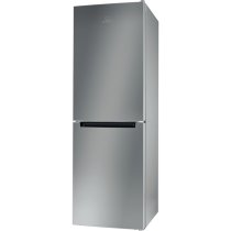 Szabadonálló kombinált hűtő alsó mélyhűtővel Indesit LI7 S2E S Ezüst